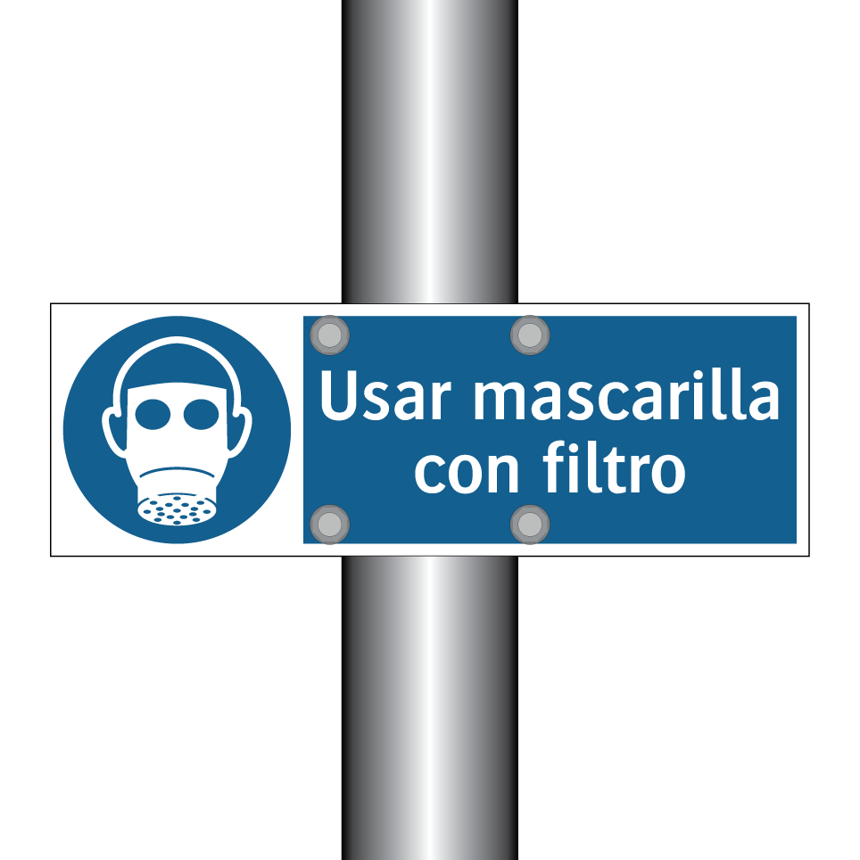 Usar mascarilla con filtro