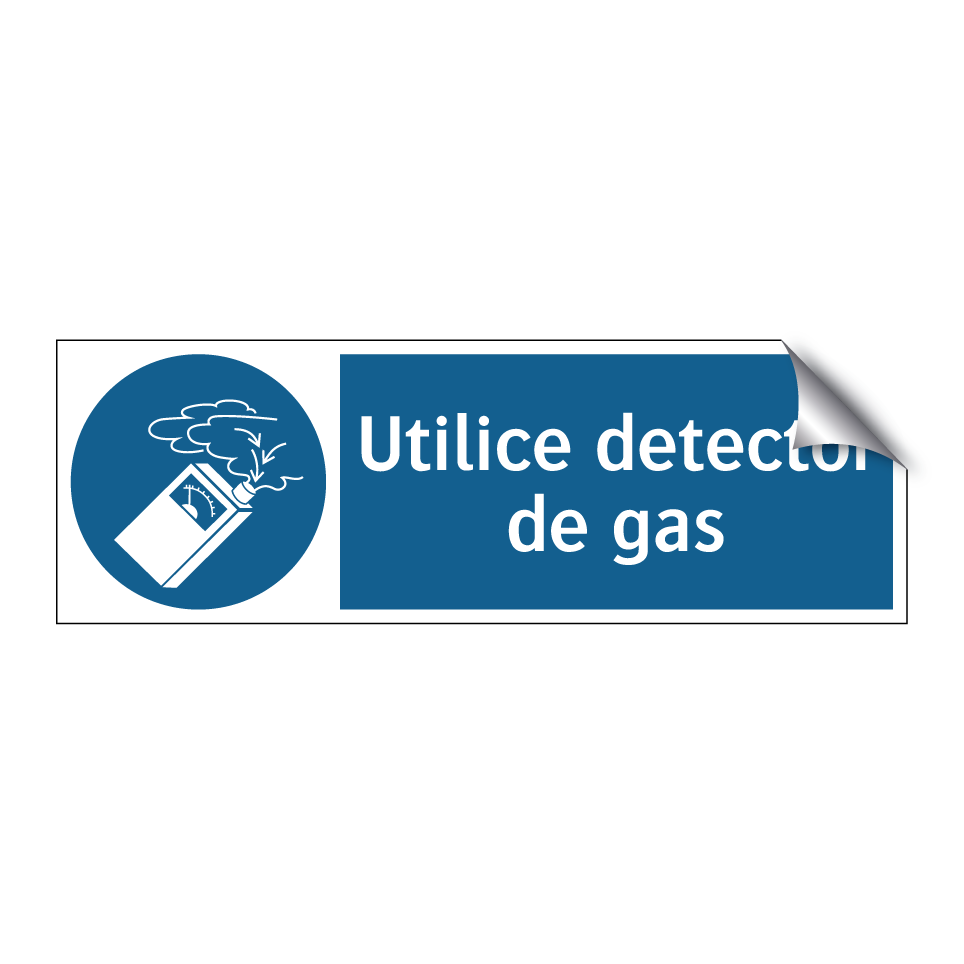 Utilice detector de gas