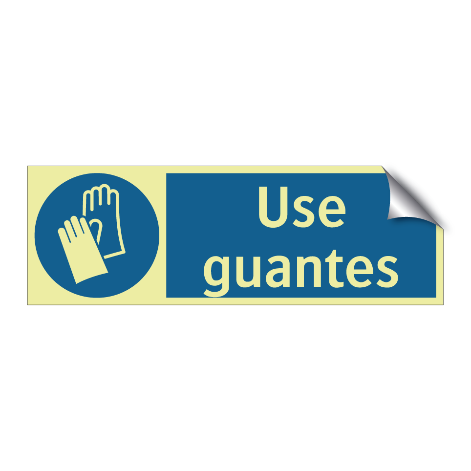 Use guantes