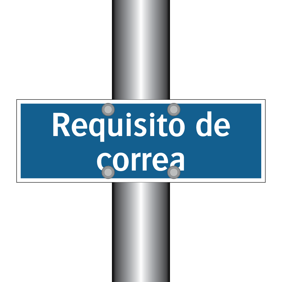 Requisito de correa