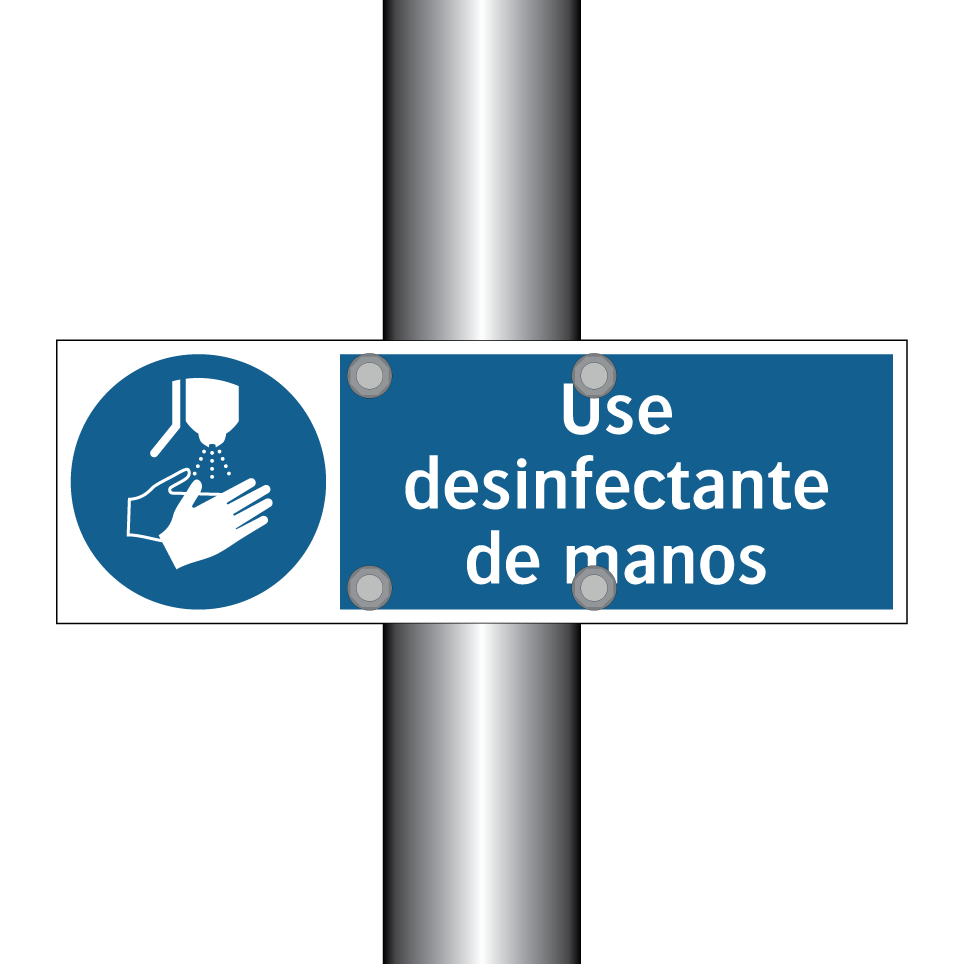 Use desinfectante de manos