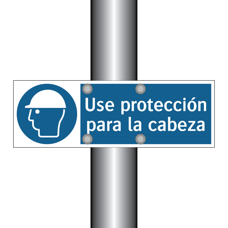 Use protección para la cabeza