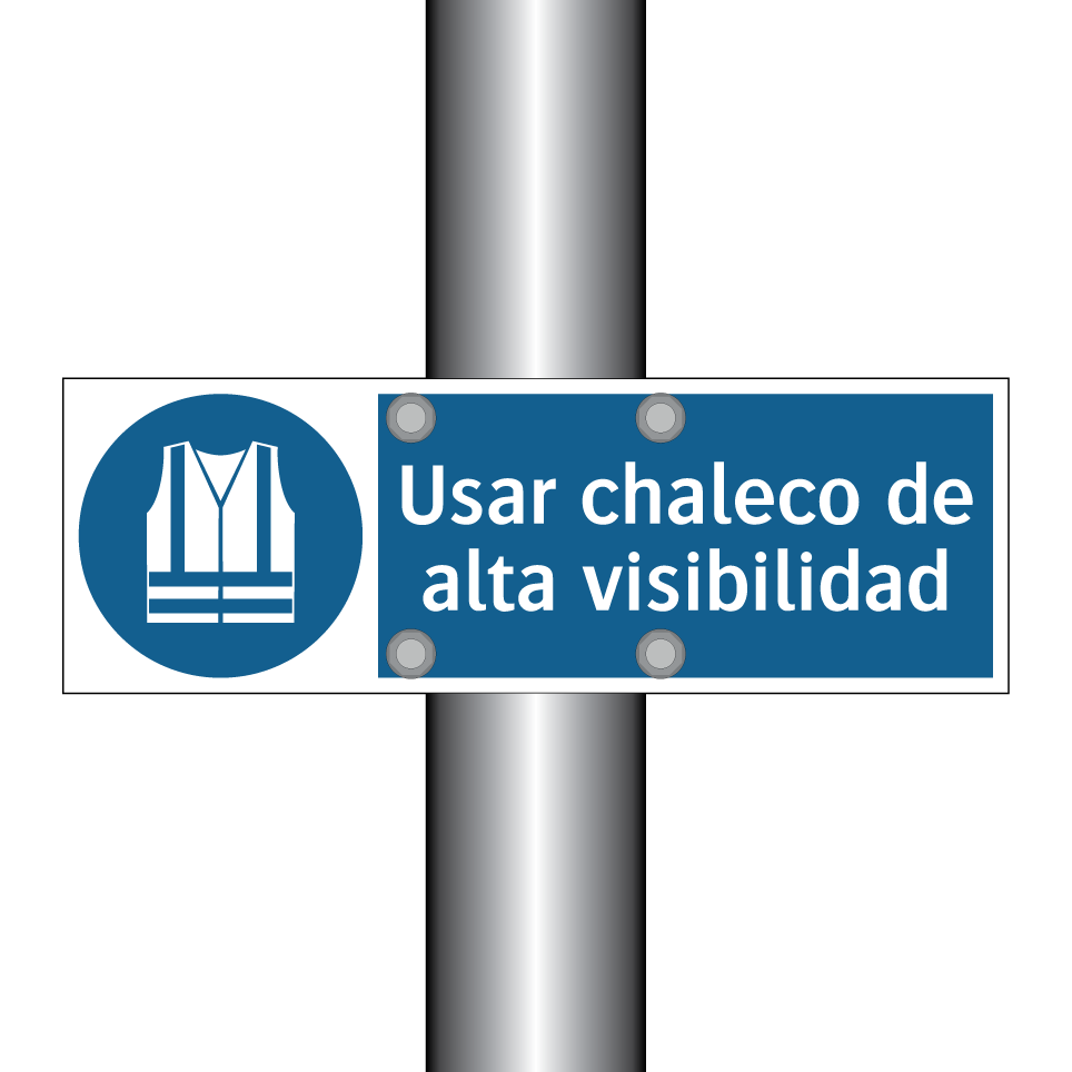 Usar chaleco de alta visibilidad