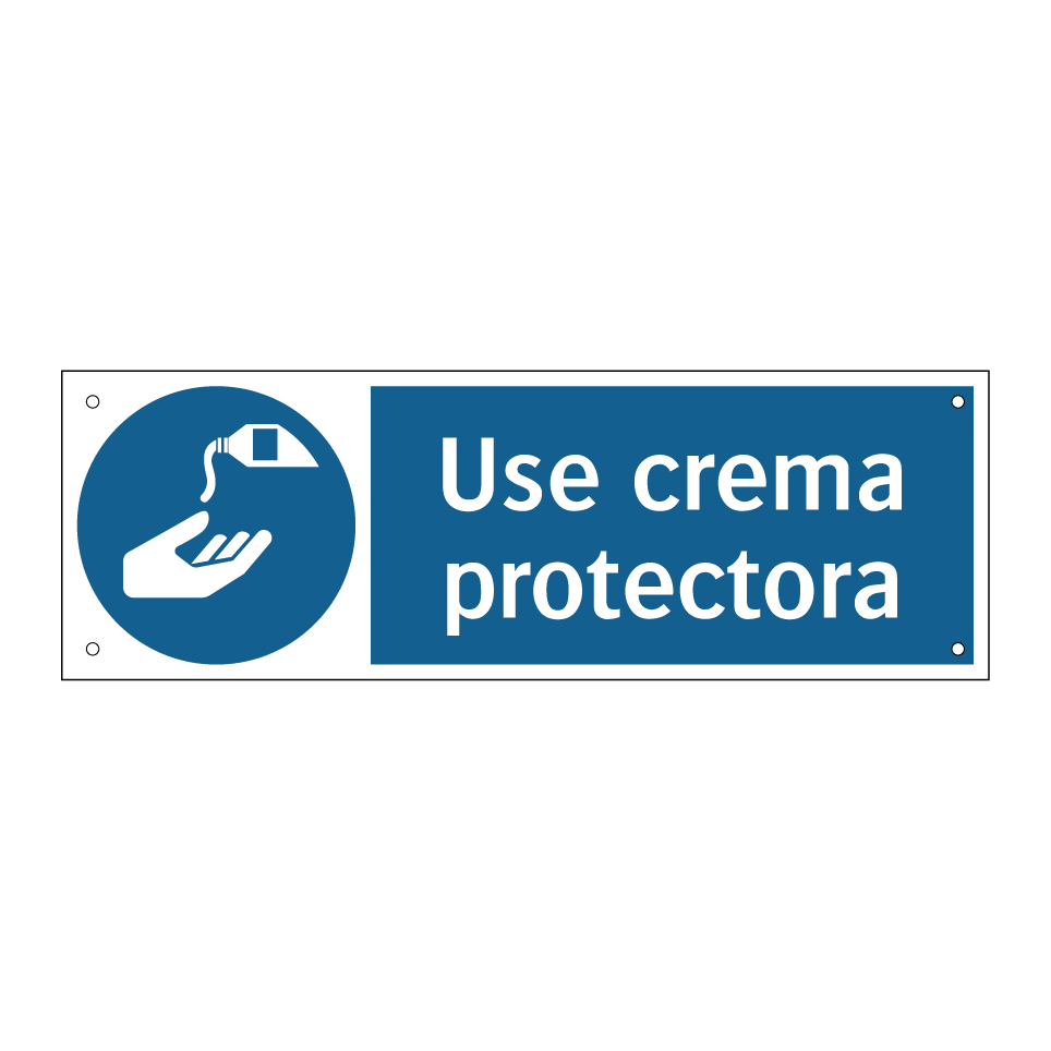 Use crema protectora