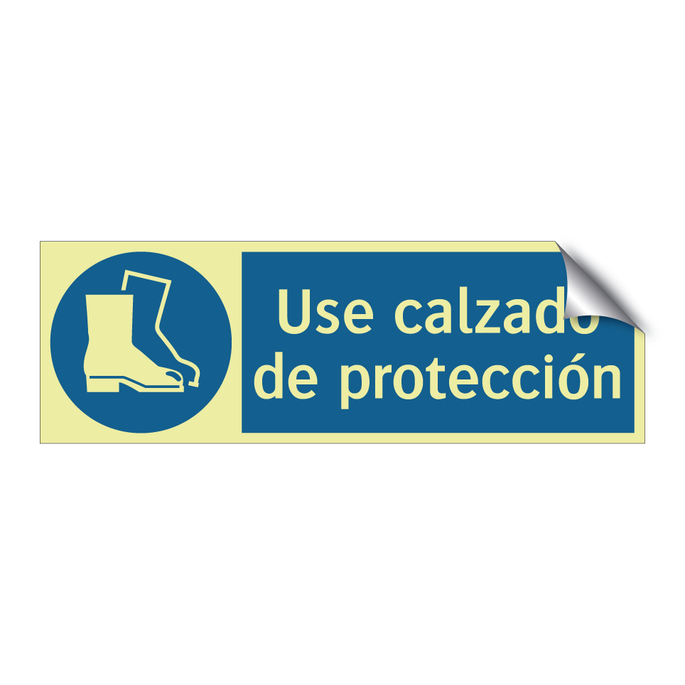 Use calzado de protección