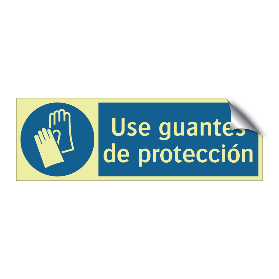 Use guantes de protección