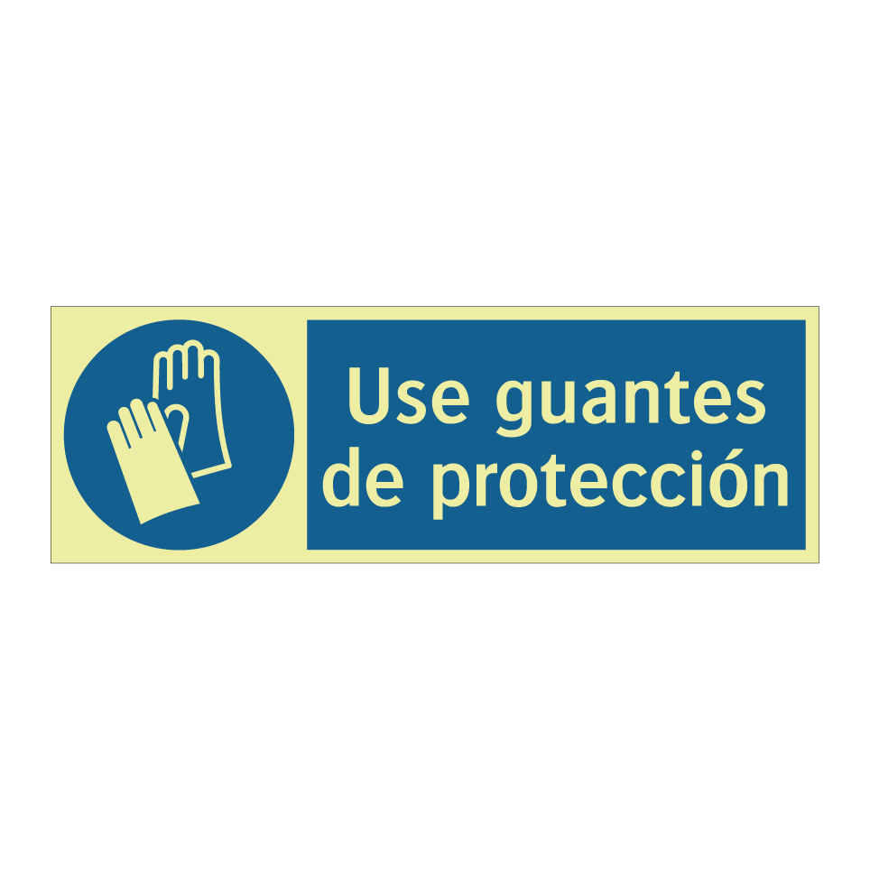 Use guantes de protección