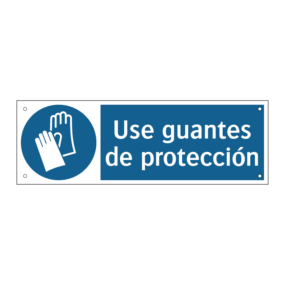 Use guantes de protección