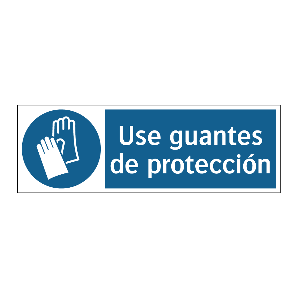 Use guantes de protección