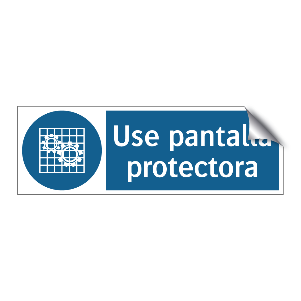 Use pantalla protectora