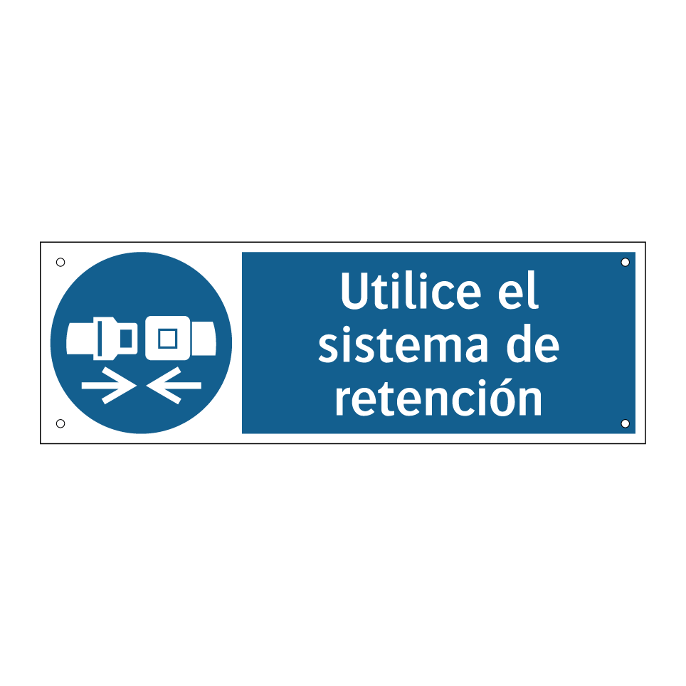 Utilice el sistema de retención