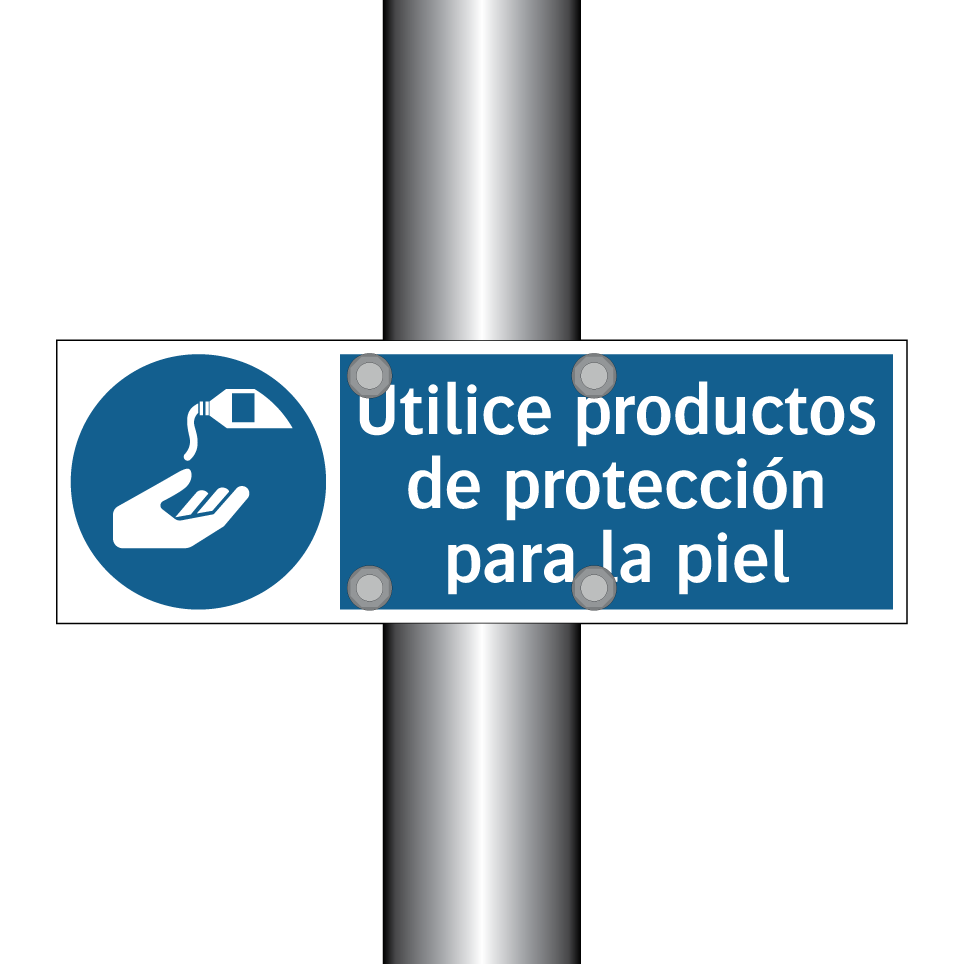 Utilice productos de protección para la piel