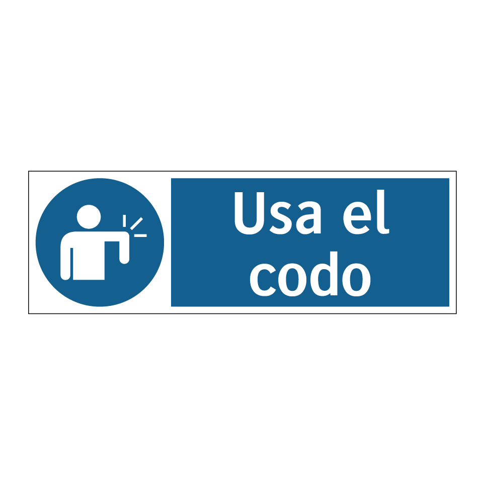 Usa el codo