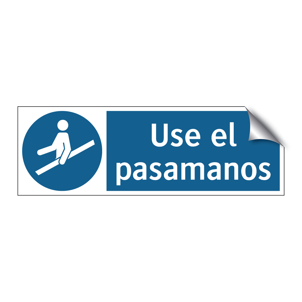 Use el pasamanos