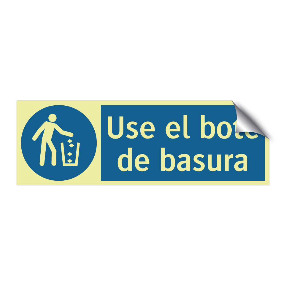Use el bote de basura