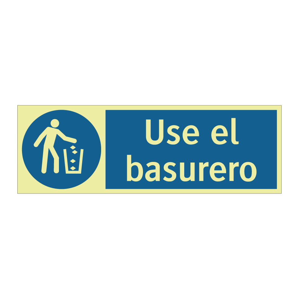 Use el basurero