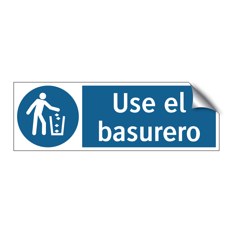 Use el basurero