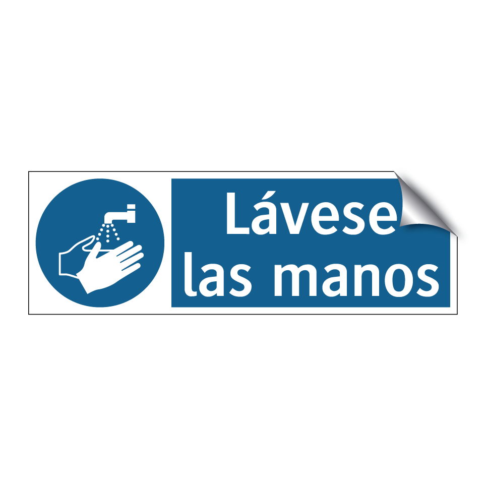 Lávese las manos