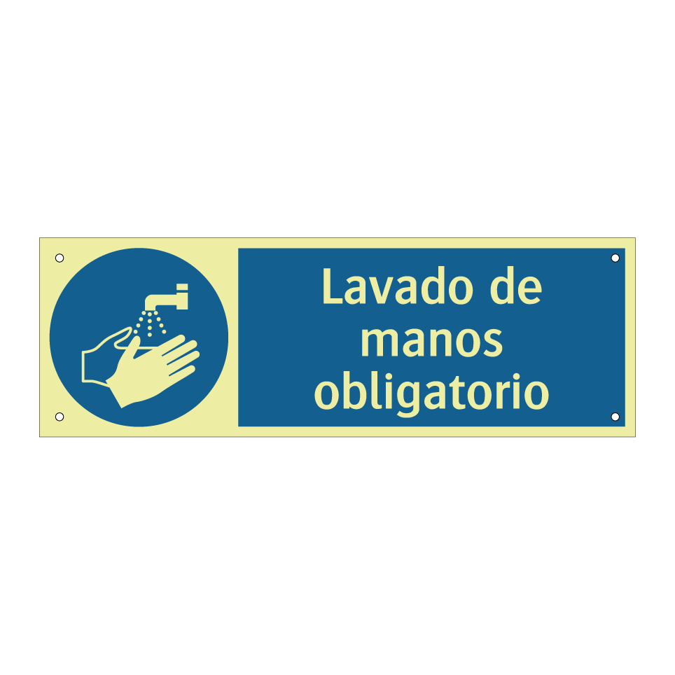 Lavado de manos obligatorio