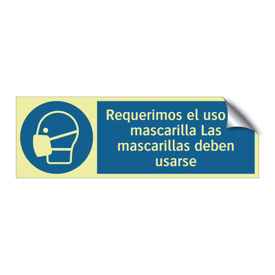 Requerimos el uso de mascarilla Las mascarillas deben usarse