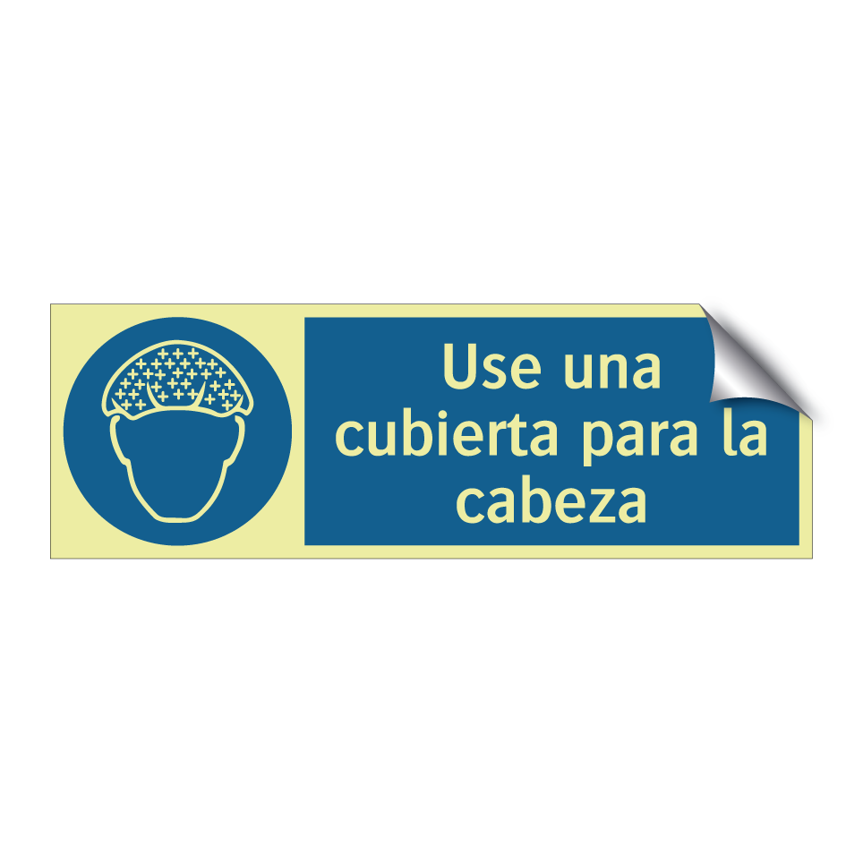 Use una cubierta para la cabeza