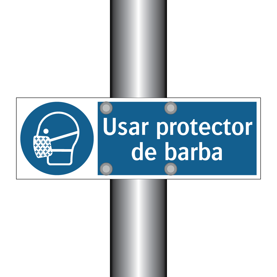 Usar protector de barba