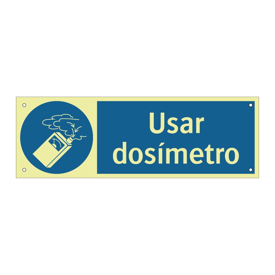 Usar dosímetro