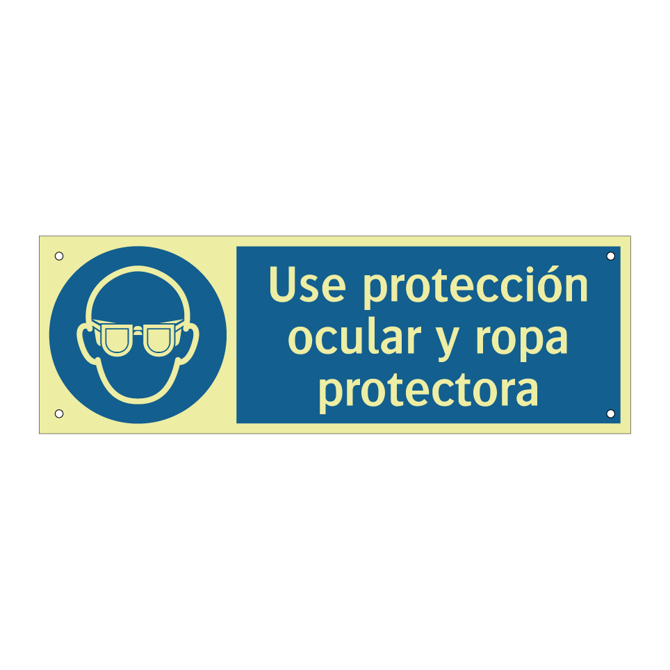 Use protección ocular y ropa protectora