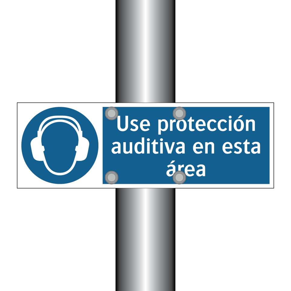 Use protección auditiva en esta área