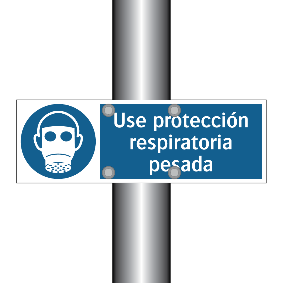 Use protección respiratoria pesada