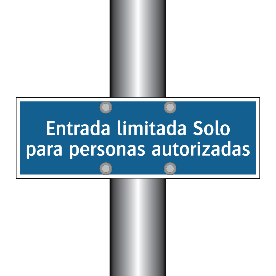 Entrada limitada Solo para personas autorizadas