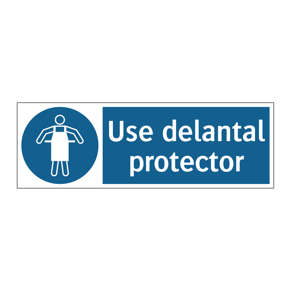 Use delantal protector