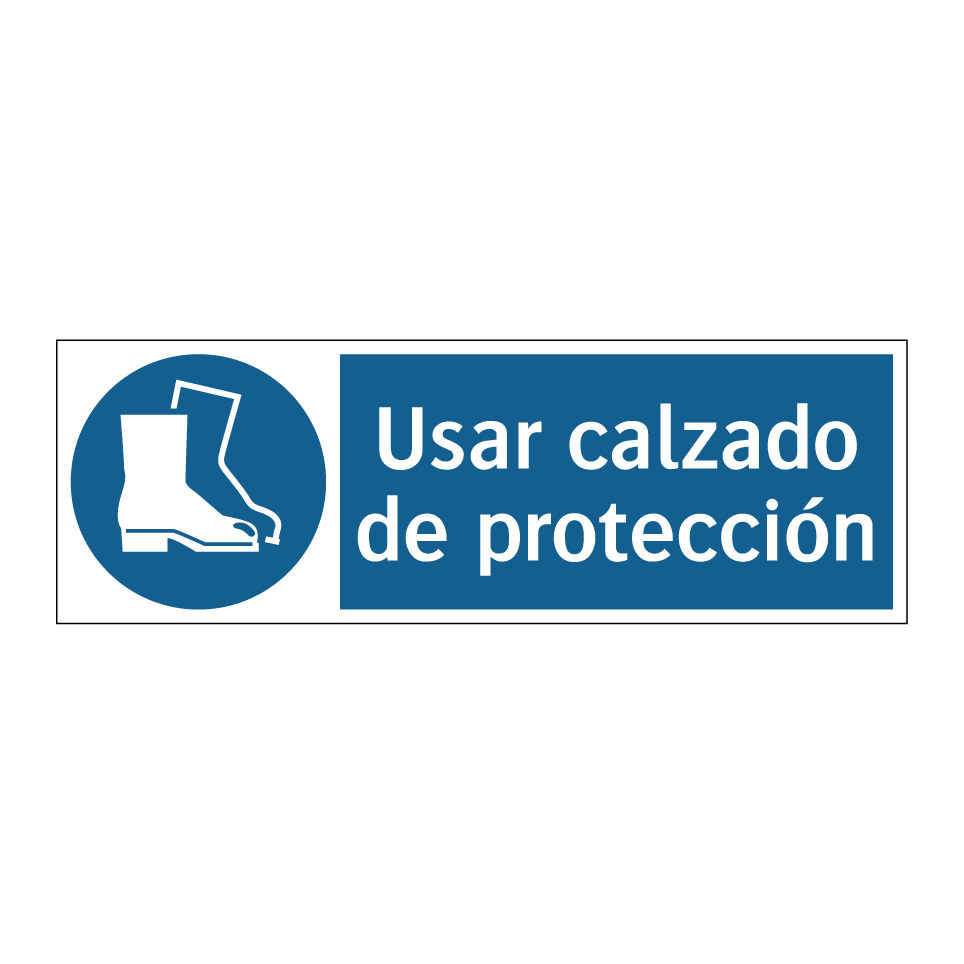 Usar calzado de protección