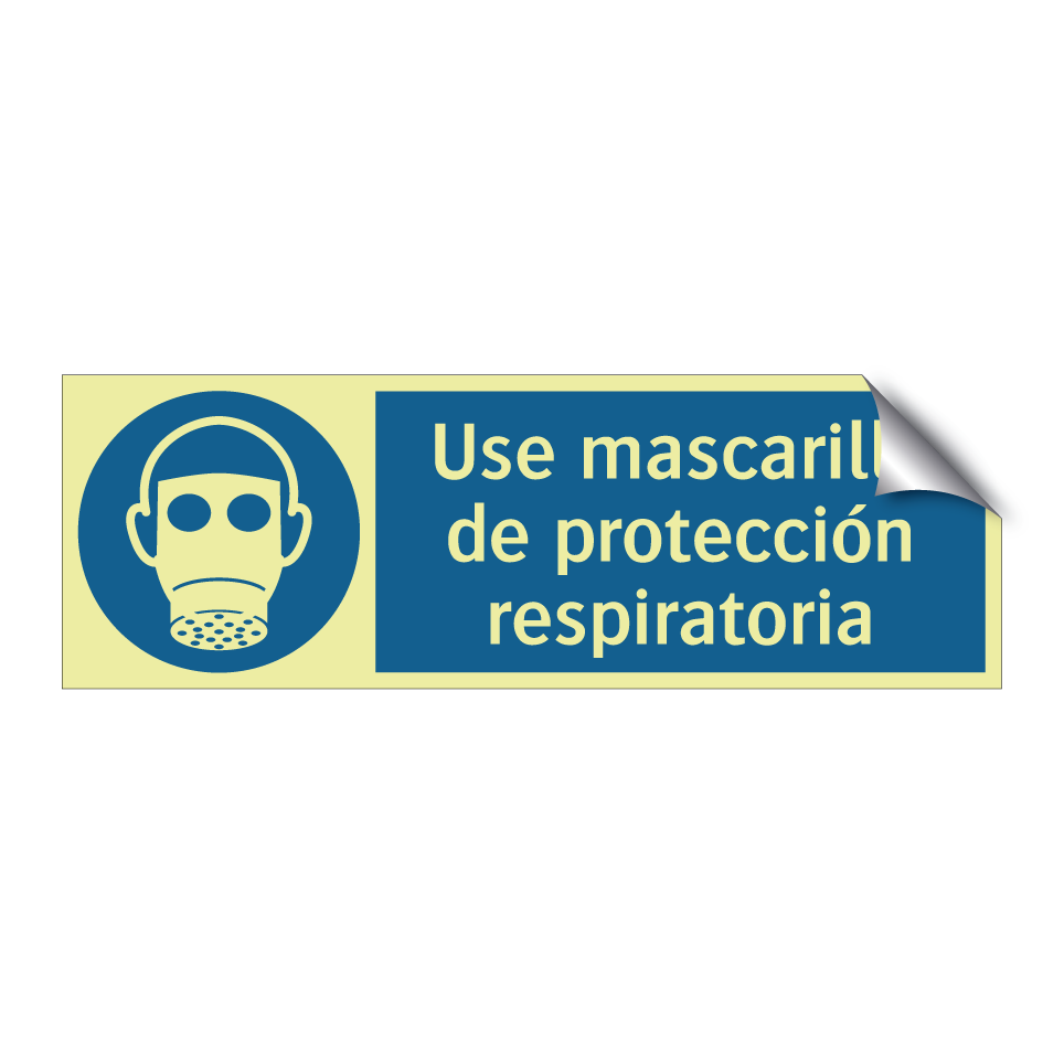 Use mascarilla de protección respiratoria