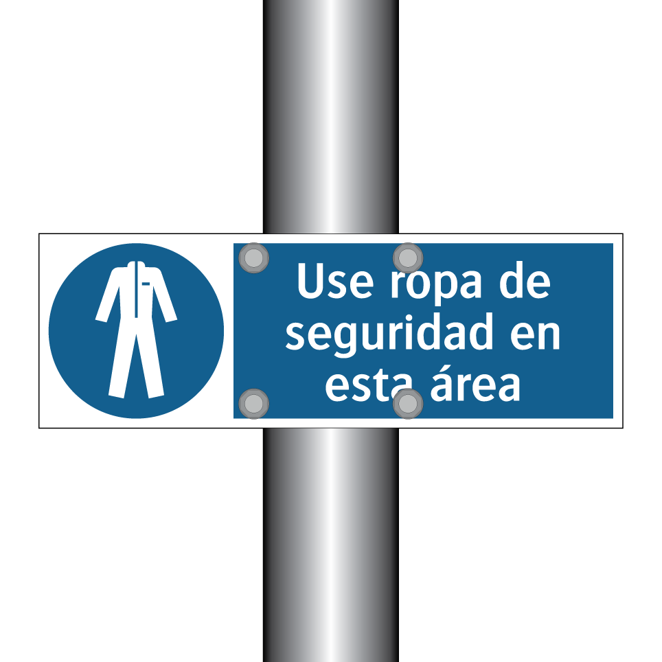 Use ropa de seguridad en esta área