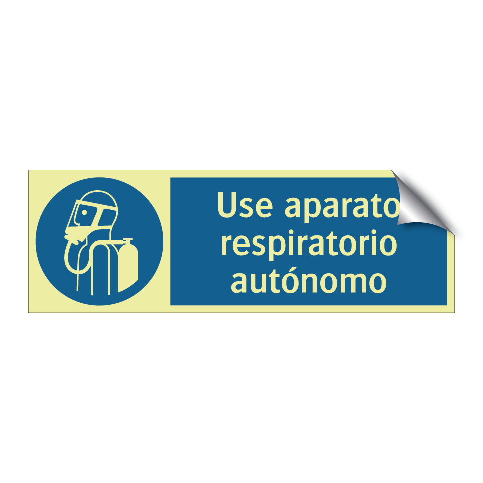 Use aparato respiratorio autónomo