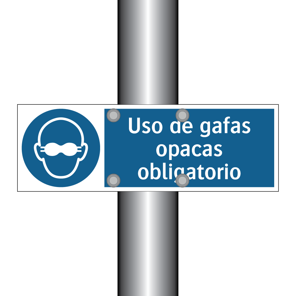 Uso de gafas opacas obligatorio