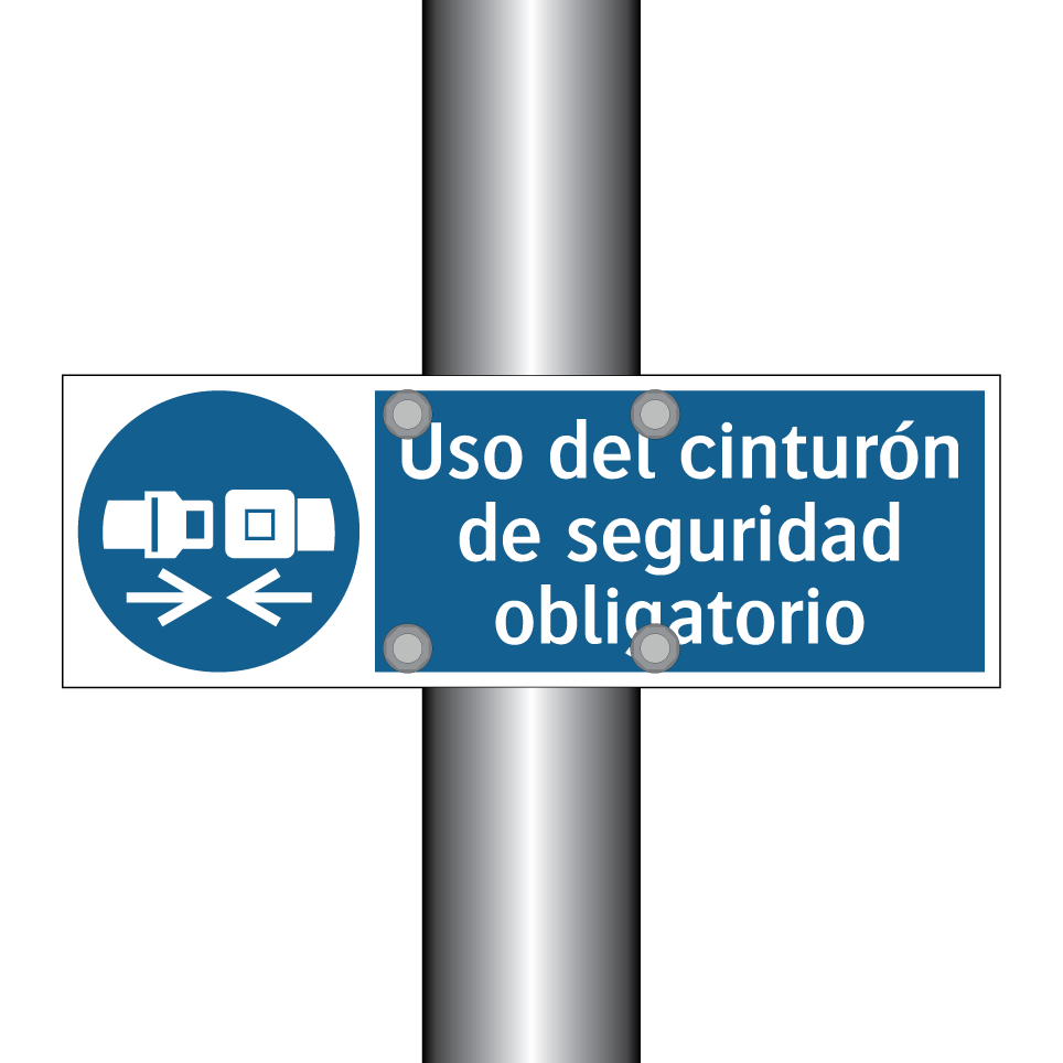 Uso del cinturón de seguridad obligatorio