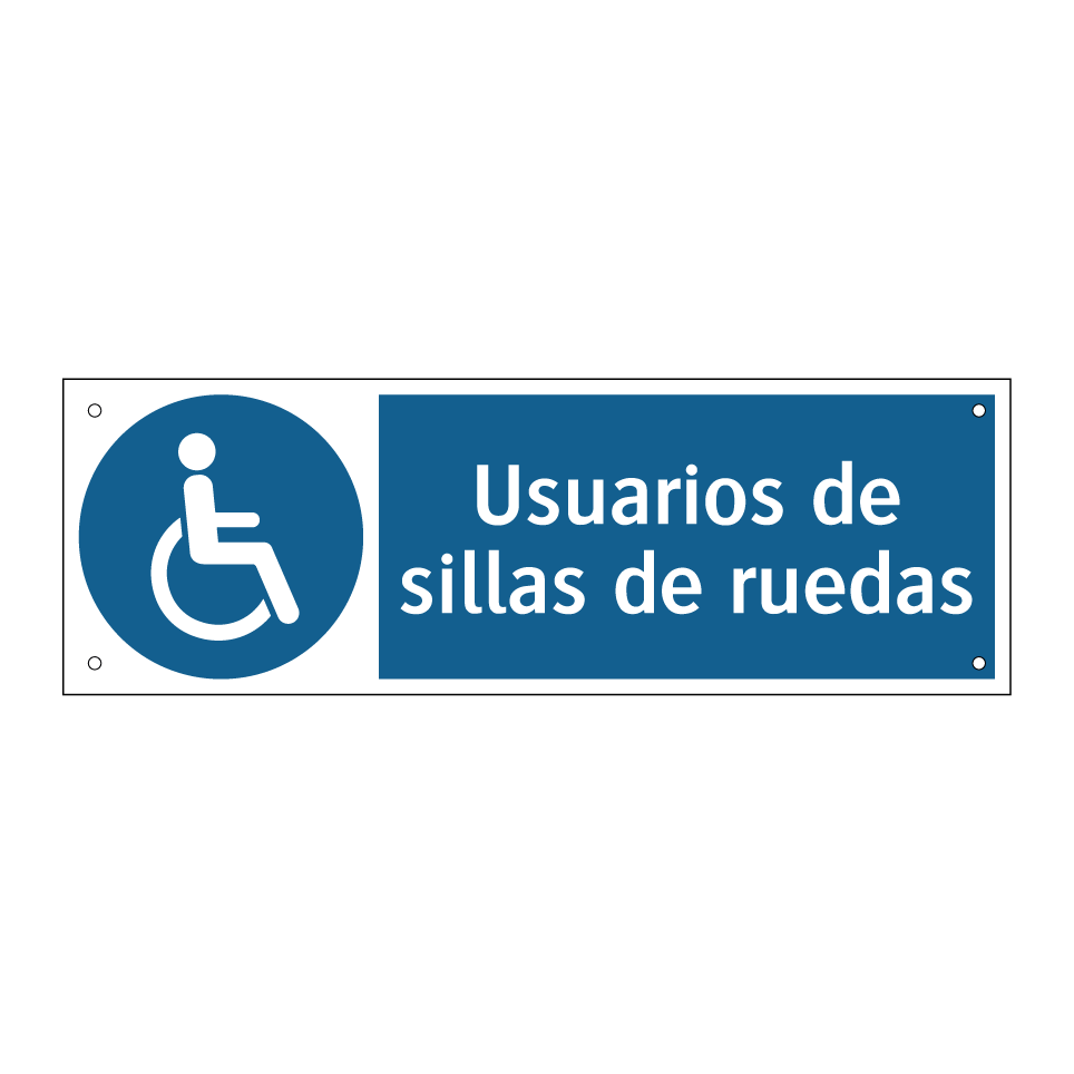 Usuarios de sillas de ruedas