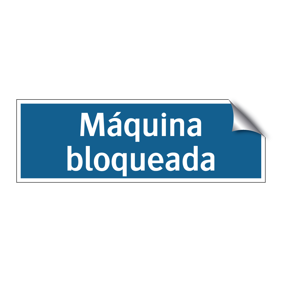 Máquina bloqueada