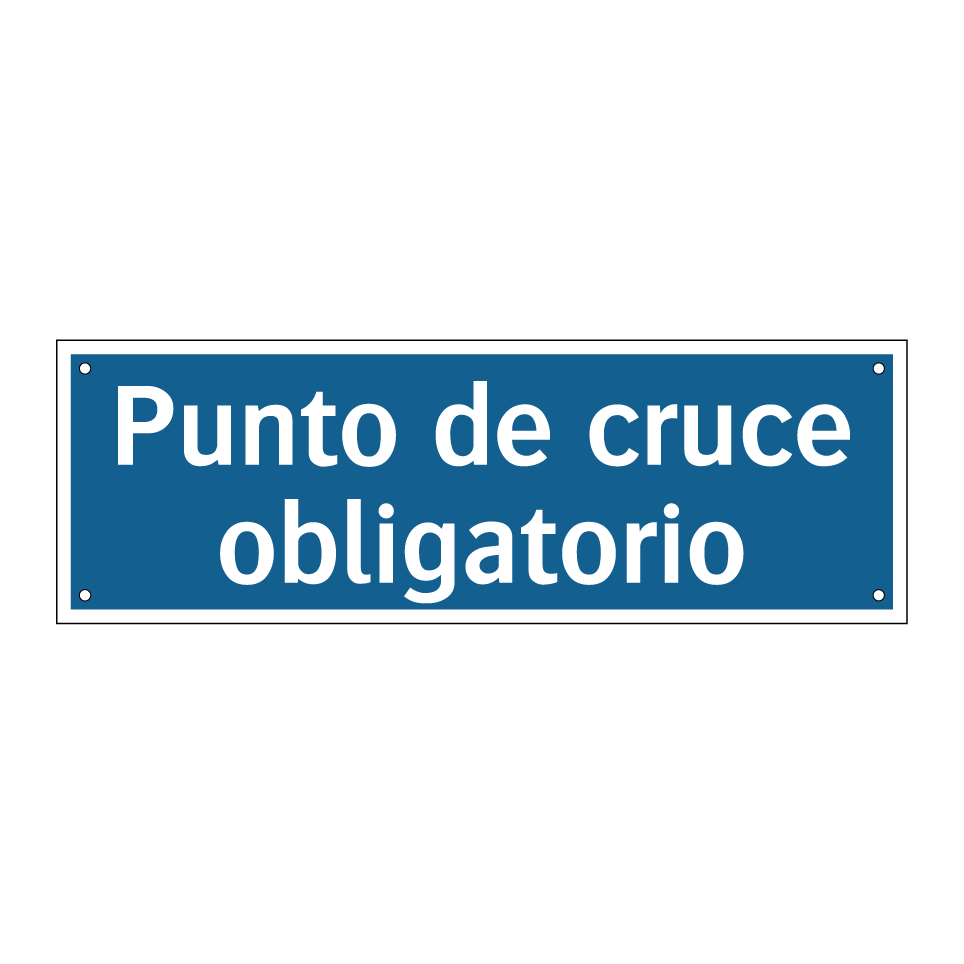 Punto de cruce obligatorio