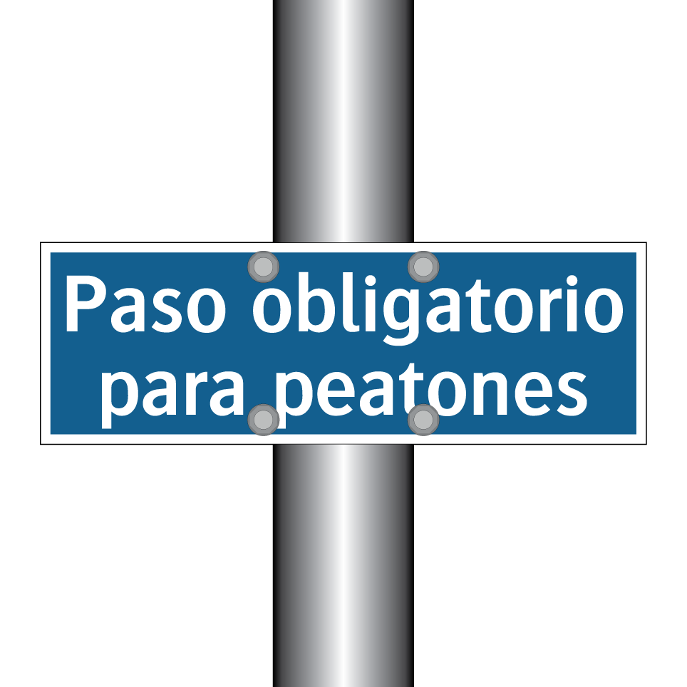 Paso obligatorio para peatones
