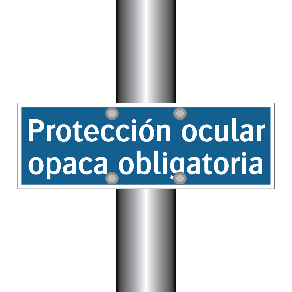 Protección ocular opaca obligatoria