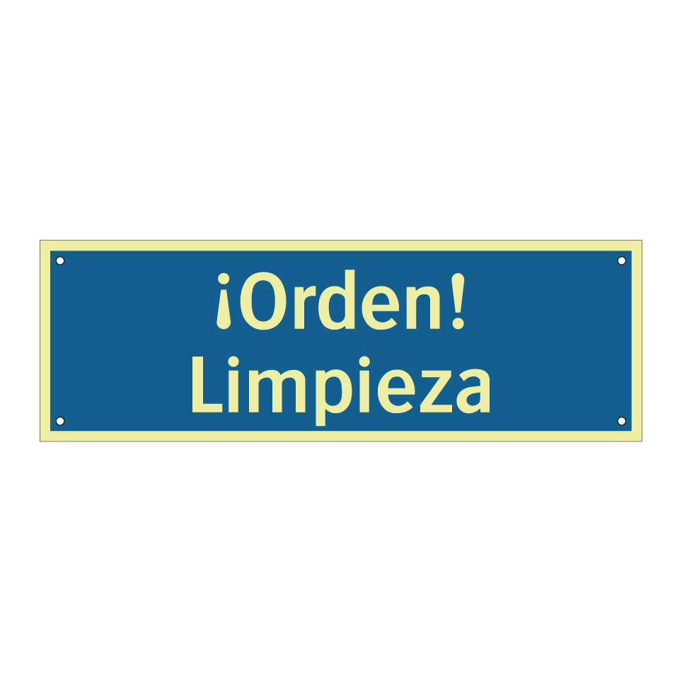 ¡Orden! Limpieza