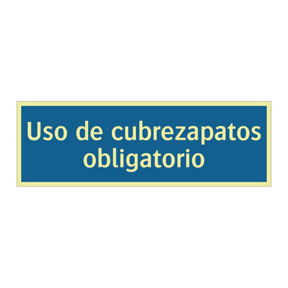 Uso de cubrezapatos obligatorio