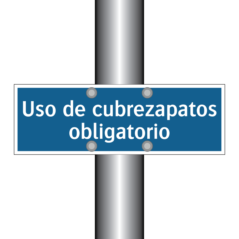 Uso de cubrezapatos obligatorio