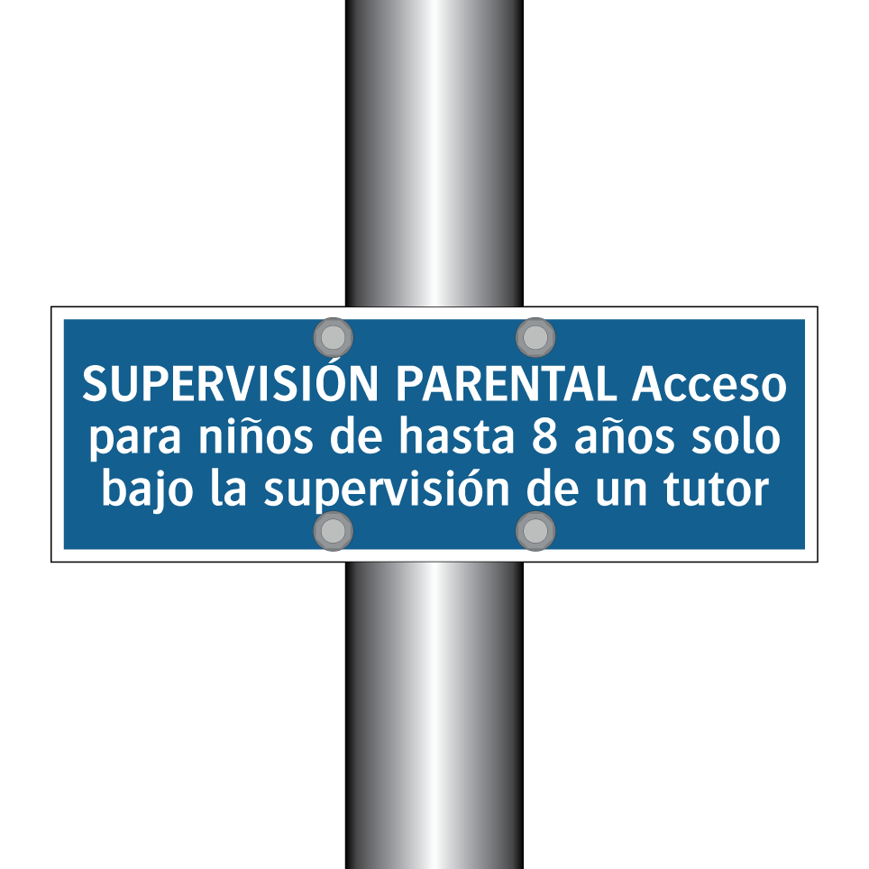 SUPERVISIÓN PARENTAL Acceso para niños de hasta 8 años solo bajo la supervisión de un tutor