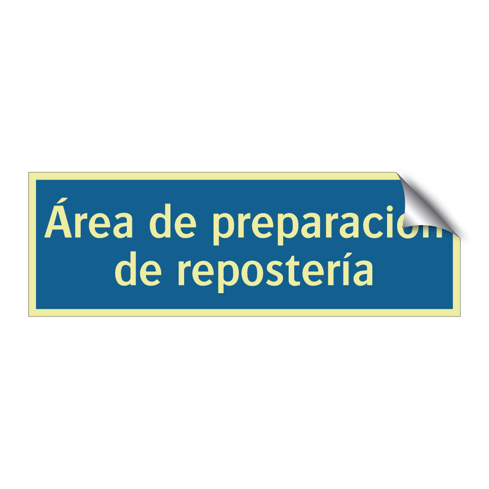 Área de preparación de repostería
