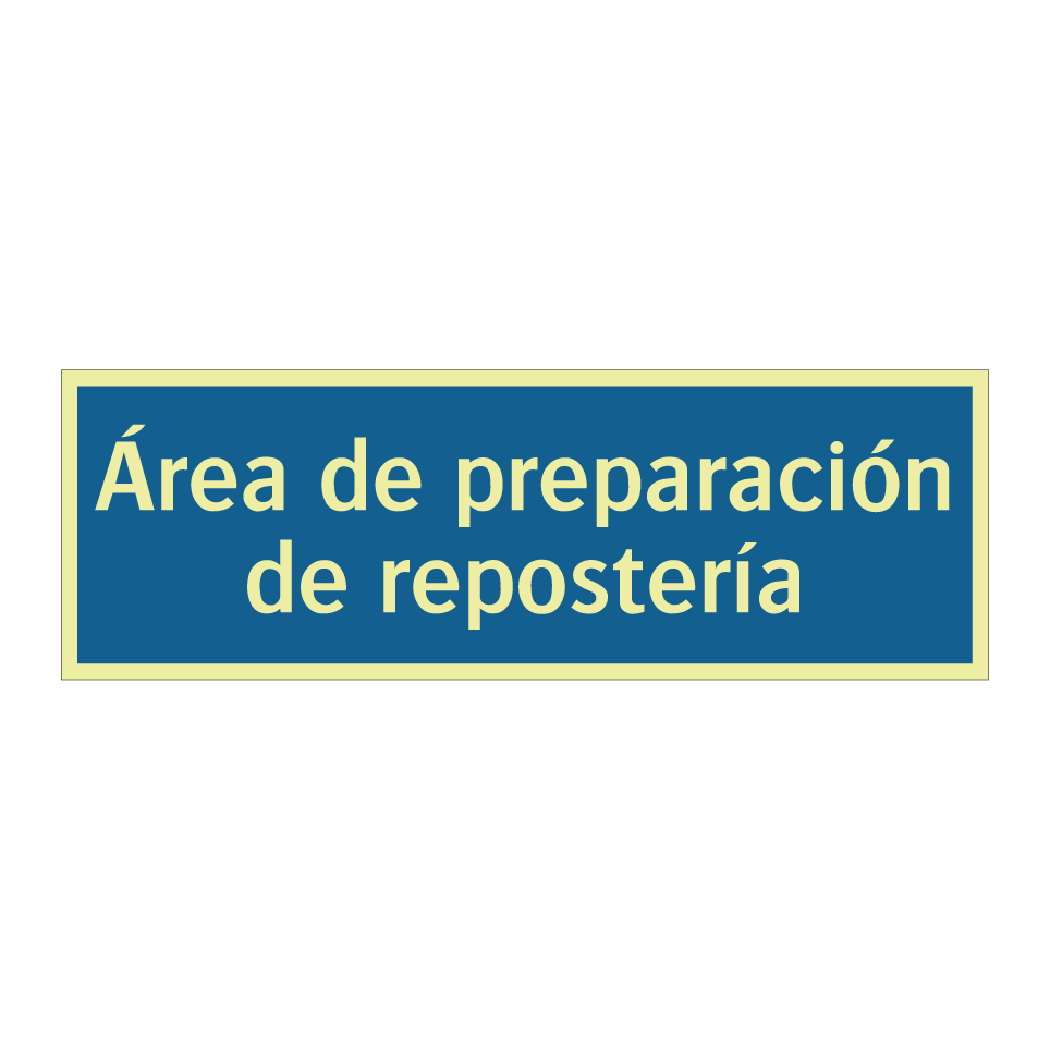Área de preparación de repostería
