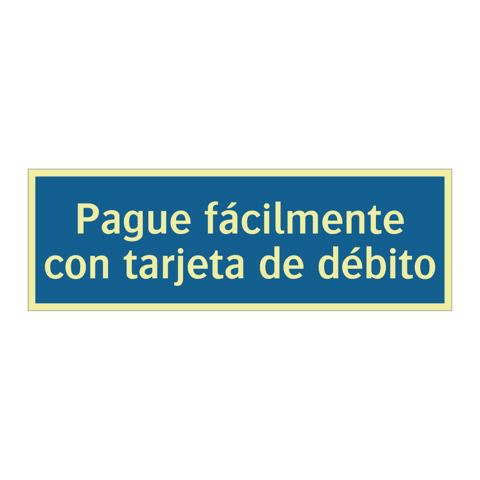 Pague fácilmente con tarjeta de débito